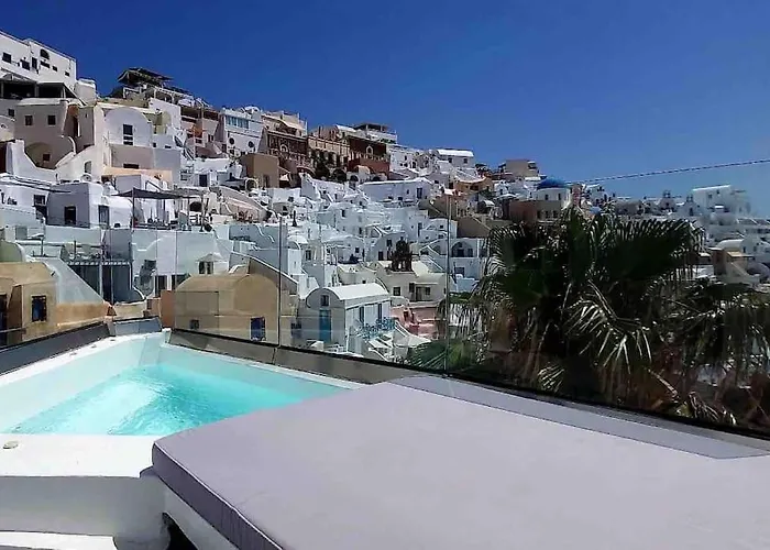 La Petite Suite In Oia -Volcano View